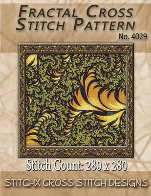Book cover for Fractal Cross Stitch Pattern No. 4029