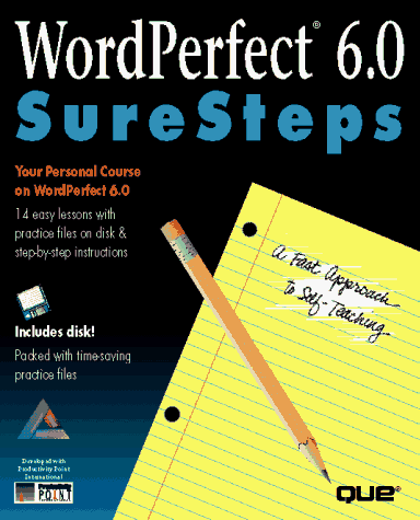 Book cover for Wordperfect 6.0 Suresteps