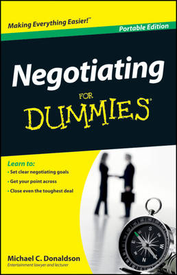 Cover of Negotiating for Dummies