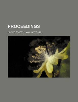 Book cover for Proceedings (Volume 12, PT. 3)