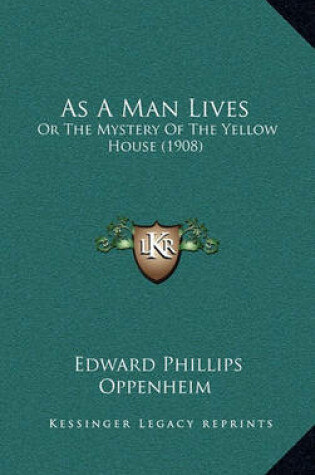 Cover of As a Man Lives