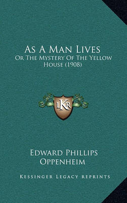 Book cover for As a Man Lives