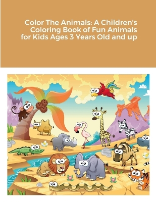 Book cover for Color The Animals