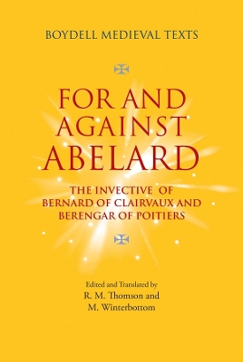 Book cover for For and Against Abelard