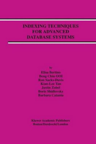 Cover of Indexing Techniques for Advanced Database Systems