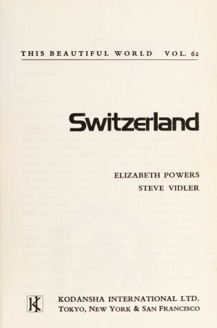 Cover of Switzerland