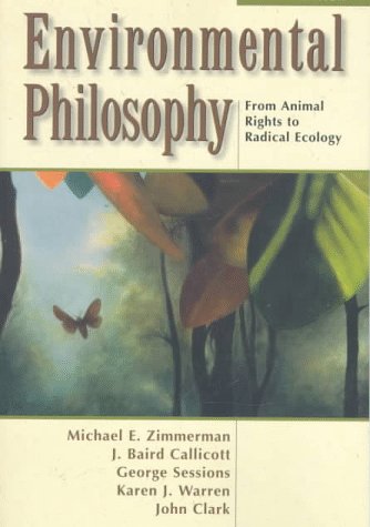 Book cover for Environmental Philosophy