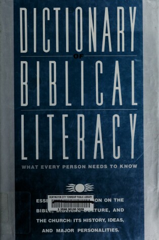 Cover of The Dictionary of Biblical Literacy