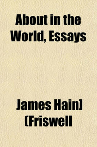 Cover of About in the World, Essays