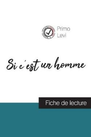 Cover of Si c'est un homme de Primo Levi (fiche de lecture et analyse complete de l'oeuvre)