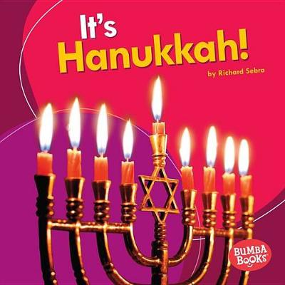 Book cover for It's Hanukkah!