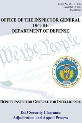 Cover of Office Ot The Inspector General Of The Department of Defense