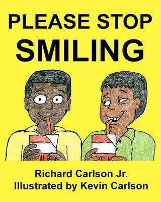 Book cover for Please Stop Smiling - Story about Schizophrenia and Mental Illness for Children