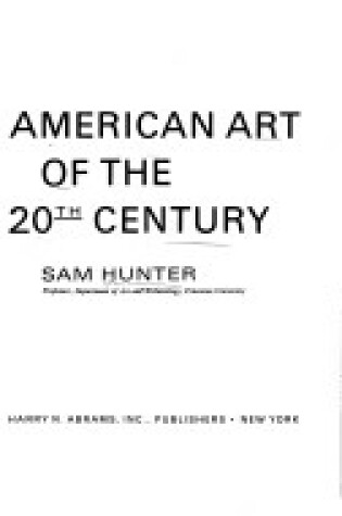Cover of American Art of the 20th Century