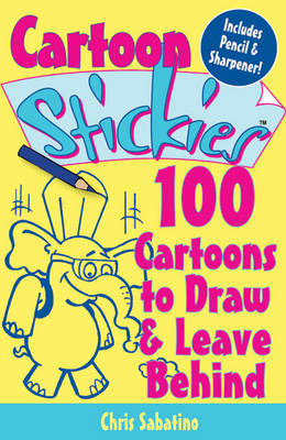 Book cover for 100 Cartoons to Draw and Leave Behind