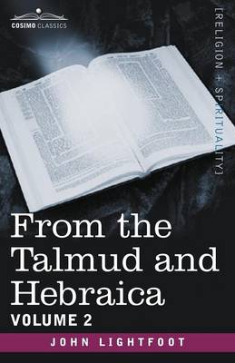 Book cover for From the Talmud and Hebraica, Volume 2