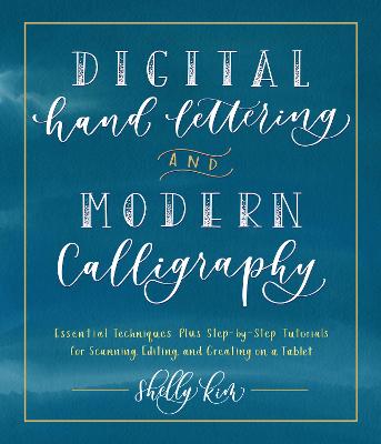 Book cover for Digital Hand Lettering and Modern Calligraphy