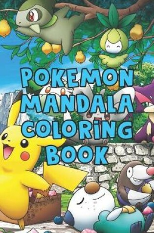 Cover of Pokemon Mandala Coloring Book