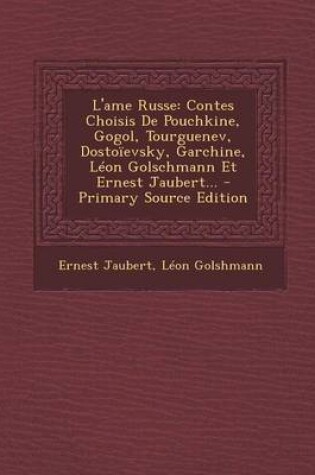 Cover of L'ame Russe