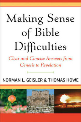 Cover of Making Sense of Bible Difficulties