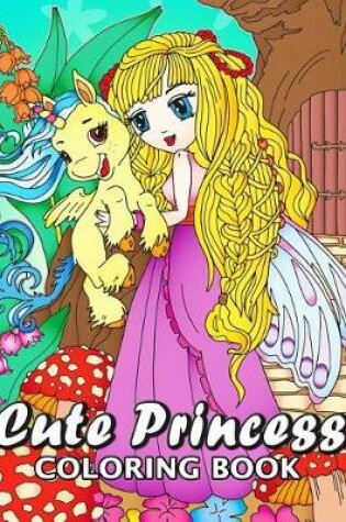 Cover of Cute Princes Coloring Book