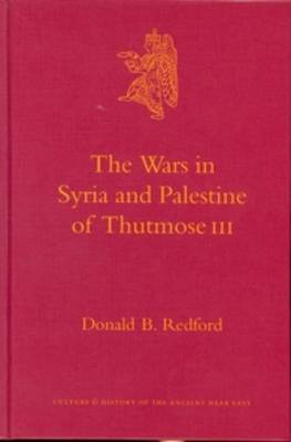 Book cover for The Wars in Syria and Palestine of Thutmose III