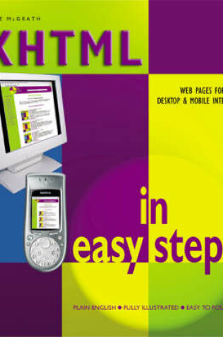 Cover of XHTML in Easy Steps