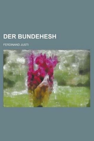 Cover of Der Bundehesh