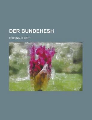 Book cover for Der Bundehesh