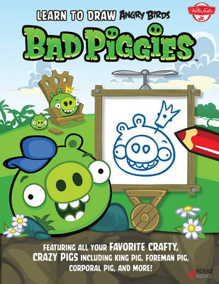 Book cover for Learn to Draw Angry Birds: Bad Piggies