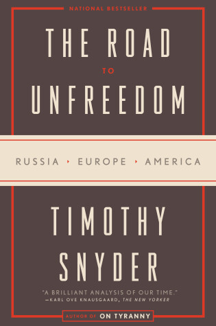 Cover of The Road to Unfreedom