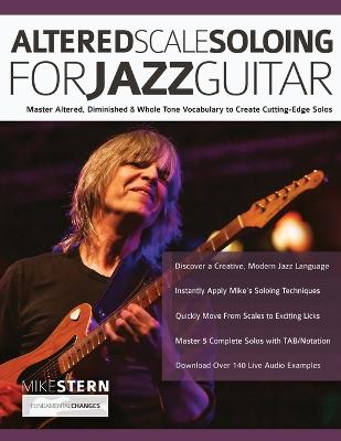Book cover for Mike Stern Altered Scale Soloing