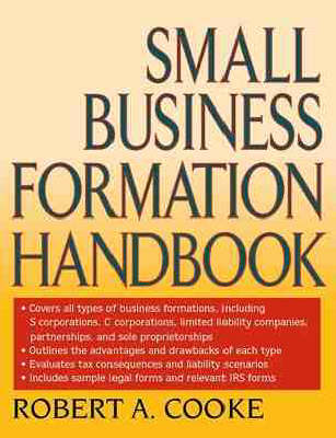 Book cover for Small Business Formation Handbook