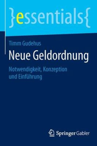 Cover of Neue Geldordnung