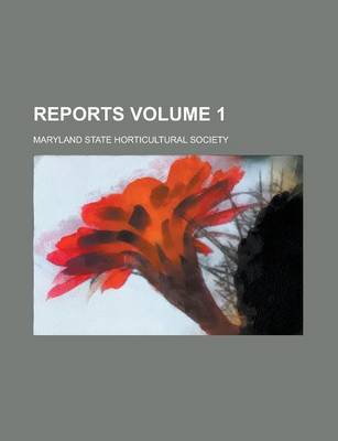 Book cover for Reports Volume 1