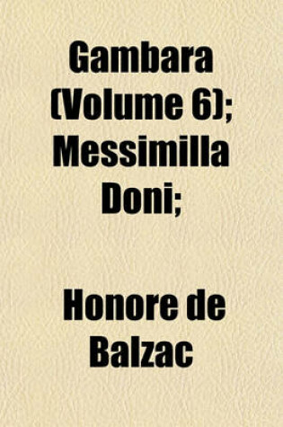 Cover of Gambara (Volume 6); Messimilla Doni;