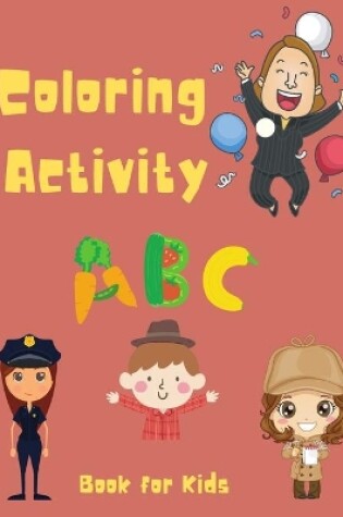 Cover of Coloring Activity Book for Kids