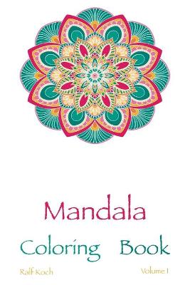 Book cover for Mandala Coloring Book Vol 1