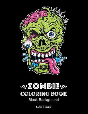 Book cover for Zombie Coloring Book