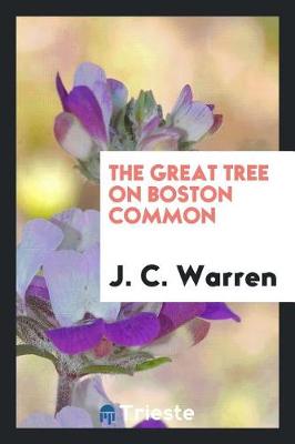 Book cover for The Great Tree on Boston Common