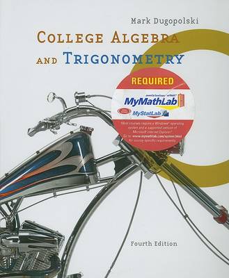 Book cover for College Algebra Trigonometry+M