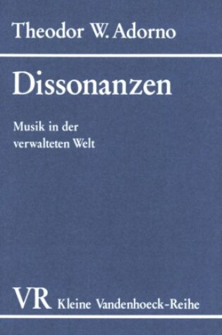 Cover of Dissonanzen