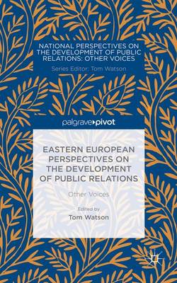 Cover of Eastern European Perspectives on the Development of Public Relations