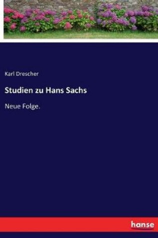 Cover of Studien zu Hans Sachs