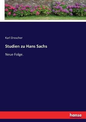 Book cover for Studien zu Hans Sachs