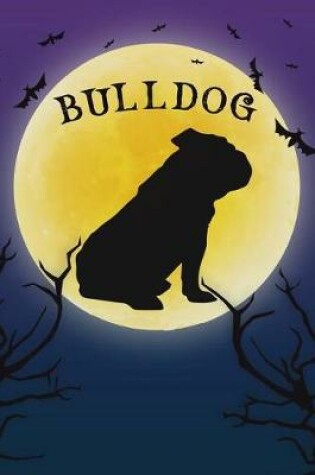 Cover of Bulldog Notebook Halloween Journal
