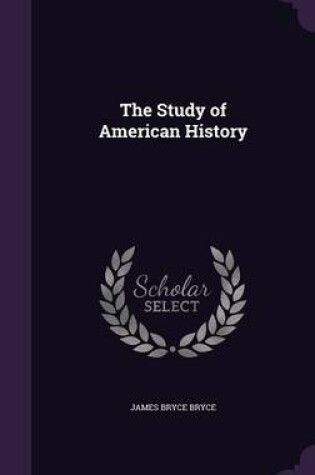 Cover of The Study of American History