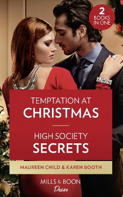 Book cover for Temptation At Christmas / High Society Secrets