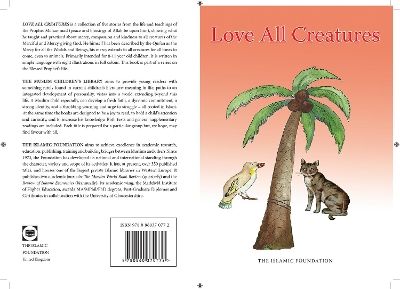 Book cover for Love all Creatures