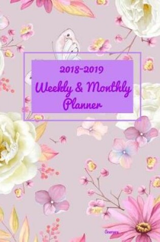 Cover of Anemone 2018 - 2019 Weekly & Monthly Planner